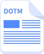 DOTM icon
